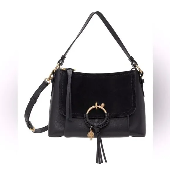 See by Chloe Joan Small Hobo Bag in Black, Excellent - Picture 14 of 15